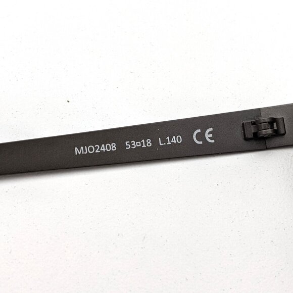 🕶️Made in Italy! Maui Jim MJO2408-11MW Unisex Eyeglasses 53/18/140 / ALL551🕶️ - Picture 7 of 9